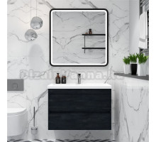 Мебель для ванной комнаты Art&Max Family-M 75 подвесная, hard coal