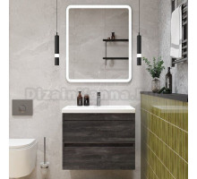 Мебель для ванной комнаты Art&Max Family-M 60 подвесная, iron stone