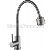 Смеситель для кухни GOLDEN FOX Lomond 11360 сатин