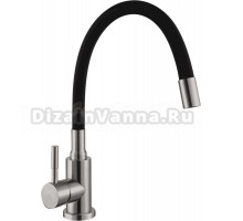 Смеситель для кухни GOLDEN FOX Lomond 11320 сатин/черный