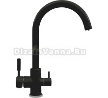 Смеситель для кухни GOLDEN FOX Kitchen Pro 11026 черный