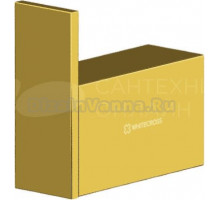 Крючок WHITECROSS Cubo CU2410GL золото