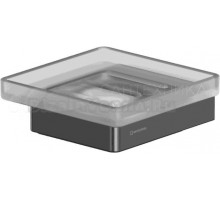 Мыльница WHITECROSS Cubo CU2420GM оружейная сталь