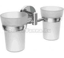 Стакан D-lin D212100 двойной, хром