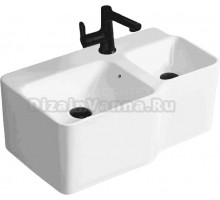 Раковина Ceruttispa Double Bella 9703 белый