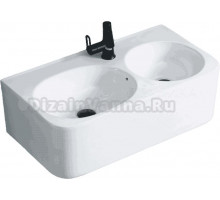 Раковина Ceruttispa Double Brenta 9699 белый