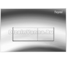 Кнопка смыва Teymi Helmi T70202CH хром глянец