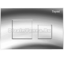 Кнопка смыва Teymi Kati T70701CH хром глянец
