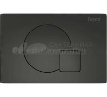 Кнопка смыва Teymi Ellie T70023BM черный матовый