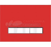 Кнопка смыва Lavinia Boho RelFix 3805005R красная