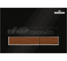 Кнопка смыва Lavinia Boho RelFix 38050602 матовый черный, темное дерево