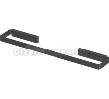 Полотенцедержатель WHITECROSS Cubo CU2450GM оружейная сталь