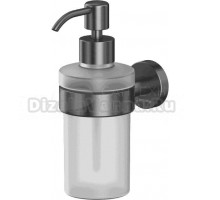Дозатор WHITECROSS Ergo ER2240GM оружейная сталь