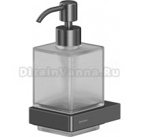 Дозатор WHITECROSS Cubo CU2440GM оружейная сталь
