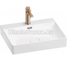 Комплект Wellsee DeSire 201000964 глянцевый белый, розовое золото, 2 в 1