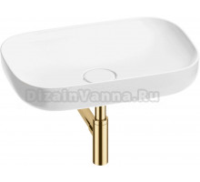 Комплект Wellsee Croquis 201001018 глянцевый белый, золото, 3 в 1