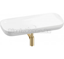 Комплект Wellsee Croquis 201001028 глянцевый белый, золото, 3 в 1