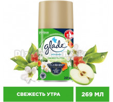 Освежитель воздуха Glade запасной балон, свежесть утра
