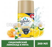 Освежитель воздуха Glade запасной балон, сицилийский лимонад и мята