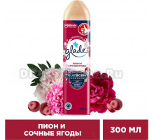 Освежитель воздуха Glade аэрозоль, пион и сочные ягоды