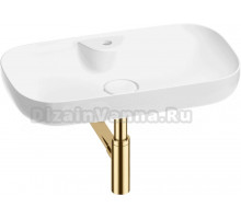 Комплект Wellsee Croquis 2.0 201001068 глянцевый белый, золото, 3 в 1