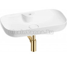 Комплект Wellsee Croquis 2.0 201001078 глянцевый белый, золото, 3 в 1