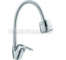 Смеситель для кухни D-lin D150359-T с гибким изливом, хром