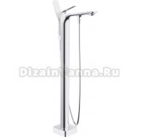 Напольный смеситель для ванны с душем Rose R1322 хром