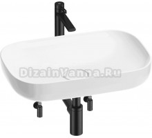 Комплект Wellsee Croquis 201003957 глянцевый белый, матовый черный, 5 в 1