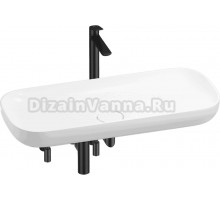 Комплект Wellsee Croquis 201004042 глянцевый белый, матовый черный, 5 в 1