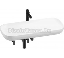 Комплект Wellsee Croquis 201004047 глянцевый белый, матовый черный, 5 в 1