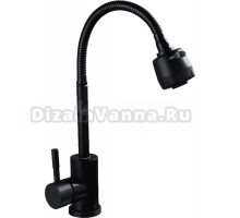 Смеситель для кухни АНТЕЙ Булат 511516 черный