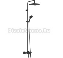 Душевая стойка Hansgrohe Vernis Shape Showerpipe 240 26900670 черный матовый