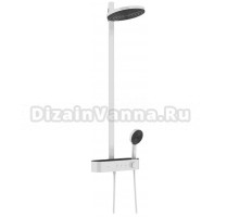 Душевая стойка Hansgrohe Pulsify Showerpipe 260 2jet 24240700 матовый белый