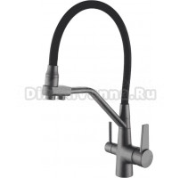 Смеситель для кухни Rose R558Y графит
