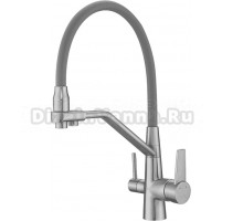 Смеситель для кухни Rose R558L сатин