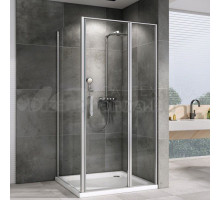 Душевой уголок Abber Sonnenstrand AG04110S-S85 110x85, профиль хром, стекло прозрачное