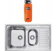 Комплект Мойка Omoikiri Kashiogawa 86-2 + Измельчитель Nagare slim 1250