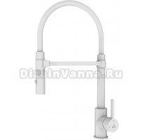 Смеситель для кухни Rose R133C белый