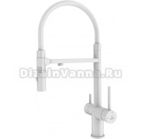 Смеситель для кухни Rose R958C белый