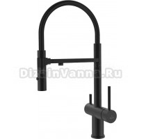 Смеситель для кухни Rose R958H черный