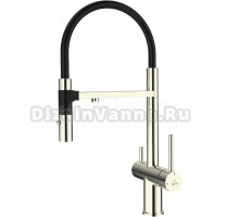 Смеситель для кухни Rose R958L сатин