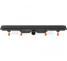 Душевой трап (лоток) Milleau Point M750PB 75 см, матовый черный