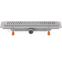 Душевой трап (лоток) Milleau Level M550LS 55 см, матовый хром