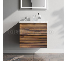 Тумба под раковину без столешницы AM.PM Gem 60 орех, подвесная