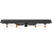 Душевой трап (лоток) Milleau Flow M650FB 65 см, матовый черный