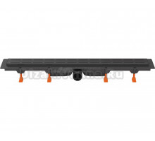 Душевой трап (лоток) Milleau Flow M750FB 75 см, матовый черный