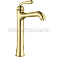 Смеситель для раковины Rose R0211E золото