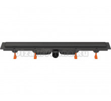 Душевой трап (лоток) Milleau Multi M750MB 75 см, матовый черный