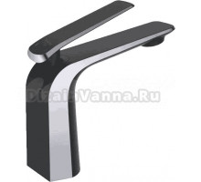 Смеситель для раковины Rose R1301H черный, хром